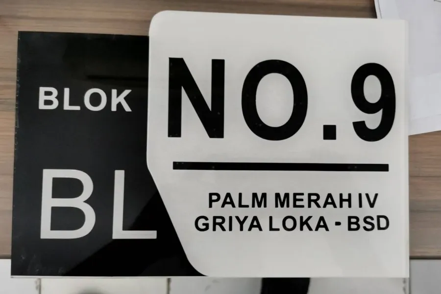 Custom Acrylic House Number